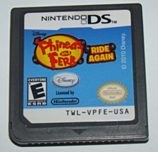 Nintendo DS - Disney - Phineas and Ferb - RIDE AGAIN (Game Only) - £7.86 GBP