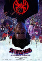 spider-man: across the spider-verse A4 movie poster limited edition printed memo - £7.99 GBP