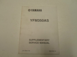 2004 Yamaha YFM250AS Supplementary Service Repair Shop Manual FACTORY OEM 04 - £16.73 GBP