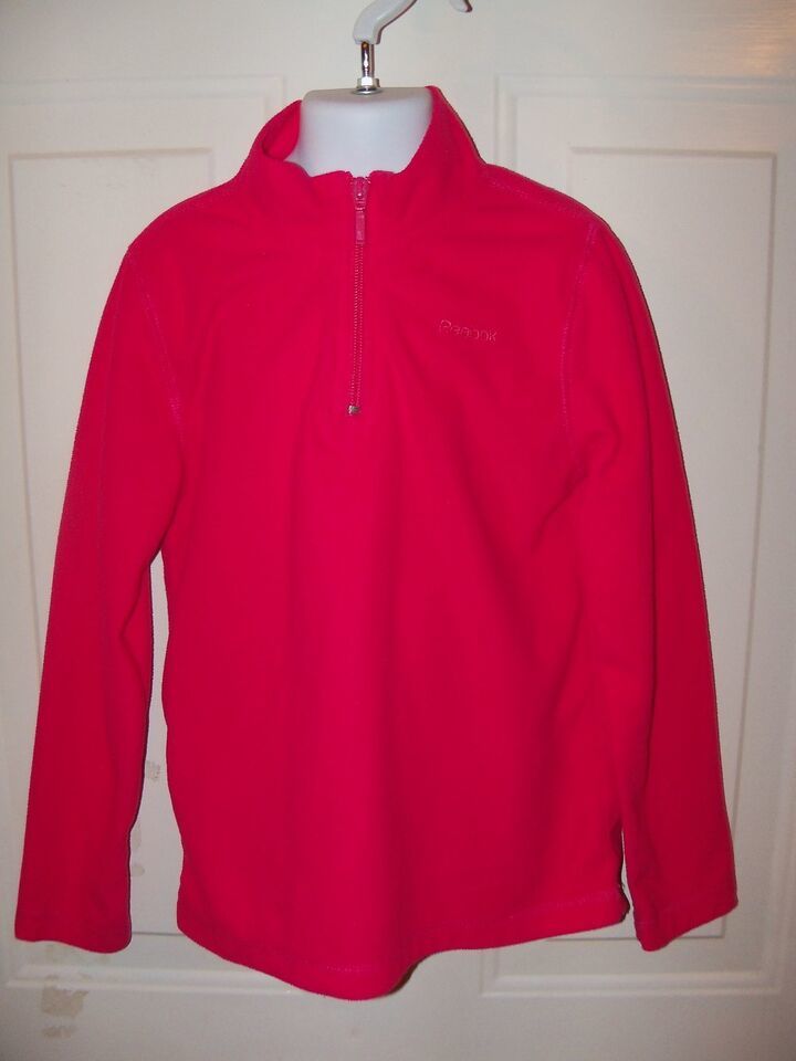 Primary image for Reebok Hot Pink Pullover Size 8/10 Girl's EUC