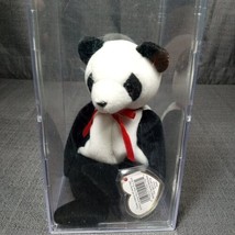 TY Beanie Panda &quot;Fortune&quot; 1997 Birthday with 1998 tag,  Tag Became Detached - £56.09 GBP