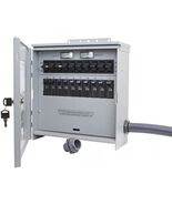 R310A Pro/Tran2 Outdoor 30-Amp 10-Circuit 2 Manual Transfer Switch with ... - $8,744.83 MXN