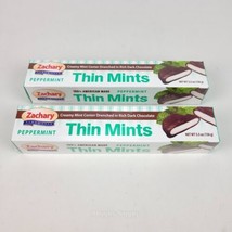 (Lot of 2) Zachary Thin Mints Dark Chocolate 5.5 Oz Christmas 08/15/2025  - £13.21 GBP