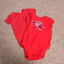 Pair of Red Piece outfits Great for Fourth Of July Size 9 months - $11.12