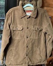 Vintage Old Navy Painter’s Jacket Men’s Medium Corduroy Brown Sherpa Lined  Y2K - $30.82