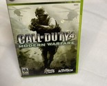 Preowned Call of Duty 4: Modern Warfare ( Xbox 360, 2007) Complete W/ Ma... - £4.67 GBP