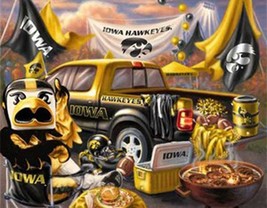 Iowa Hawkeye&#39;s TaiLgate Cross Stitch Pattern****LOOK*** - £2.21 GBP