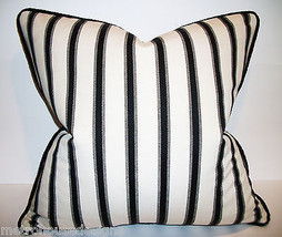 The Hamptons Stripe Designer Accent Pillow Cover - £148.33 GBP