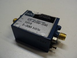 WATKINS-JOHNSON WJ-6200-302 5-500 MHz sma amp 24v  USED - $99.95