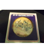 Disneyworld Epcot Set of 4 Matching Round Coasters NIB circa 1982 - $20.55 CAD