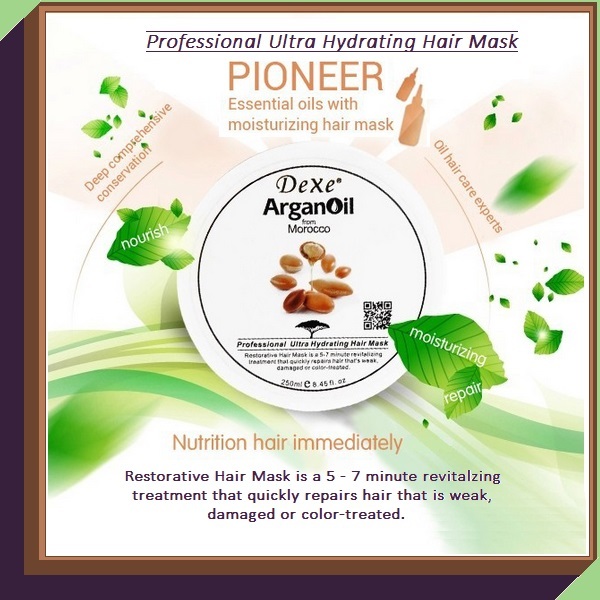 Morocco ArganOil Revitalizing Restorative Professional Ultra Hydrating Hair Mask - $48.95