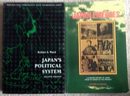 Lot 2: Japan&#39;s Political System Robert E. Ward 1978 &amp; Japan Emerges Warshaw 1998 - £6.75 GBP