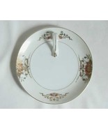 VINTAGE Noritake Lemon Handled Plate Nappy Server Enameled Flowers Gold ... - $9.99