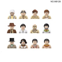 12pcs Kids 3D Family Figures Set Building Blocks City Worker Toys #A66 - $21.99