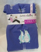 June &amp; Daisy Womens L/S Top &amp; Fleece Pant Pajamas Penguin Women&#39;s Sz XL-... - $421.03 MXN