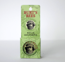 Burt&#39;s Bees Outdoor Res-Q Ointment With Lavender Oil Comfrey 0.6 oz Tin NEW - £17.27 GBP