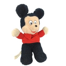 Vintage Knickerbocker Walt Disney Productions Mickey Mouse Stuffed Animal Plush - £15.22 GBP