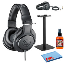 Audio-Technica ATH-M20x Professional Studio Headphones with Accessory Kit - £71.20 GBP