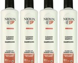 NIOXIN System 4 Cleanser Shampoo 10.1oz (Pack of 4) - £39.01 GBP