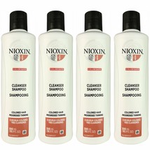 NIOXIN System 4 Cleanser Shampoo 10.1oz (Pack of 4) - £38.92 GBP