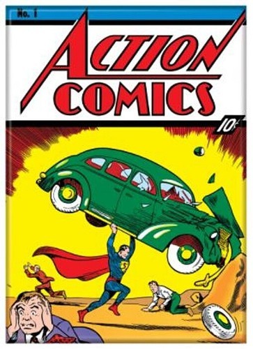 Action Comics Comic Book #1 Cover 1st Superman Refrigerator Magnet NEW U... - $3.99