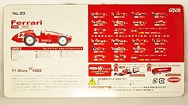 Kyosho 1/64 DyDo Ferrari F1 Mini Car Kit No.20 F1 500 F2 1952 F1-Story - £24.04 GBP