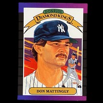 1989 Donruss #26 Dk Diamond Kings Don Mattingly New York Yankees -- Nm - $0.99