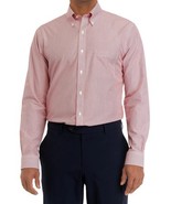 B by Brooks Brothers Regular Fit Non-Iron Stripe Dress Shirt Red-16 34-35 - $850.10 MXN