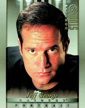 1997 Donruss Studio Football Card Jeff George #11 - 8X10 - £3.12 GBP