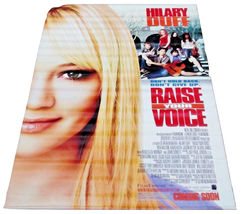 2004 RAISE YOUR VOICE Movie Vinyl Theater Banner 48x70 Hilary Duff (9) - £47.18 GBP