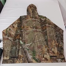 Stearns RN#98154 Men's Hooded Rain Jacket Camo Polyvinyl Vinyl Coat Size XL image 2
