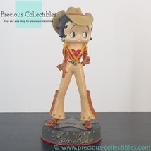 Extremely rare! Betty Boop cowboy statue. Avenue of the Stars. Tropico D... - £353.98 GBP