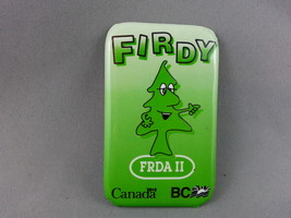 Canadian Tourist Pins - BC Parks Pin Firdy the Fir - Metal Pin - $15.00