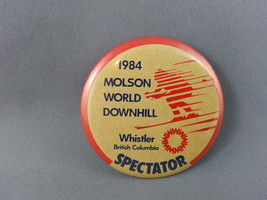 1984 Molson World Downhill Spectator pIn - Held at Whistler Mountain Canada !! - £15.18 GBP