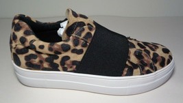 Steve Madden Size 8 M GIGGLE Leopard Print Slip On Sneakers New Women&#39;s Shoes - £69.40 GBP