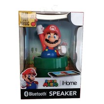 Nintendo Super Mario iHome Bluetooth Speaker Bedroom Man Cave Game Room - £16.48 GBP