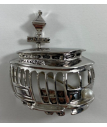 Tortolani Silver Tone Signed San Francisco Cable Car Pin Brooch Market H... - $470.22 MXN