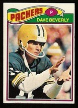 Green Bay Packers Dave Beverly 1977 Topps Football Card #78 vg   ! - £0.39 GBP