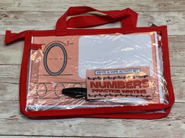 Busy bag - Write &amp; Wipe Activity Set - Numbers Practice Writing - Learning  - £20.88 GBP
