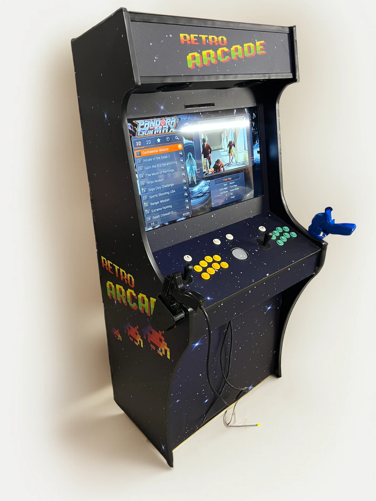 Ultimate Two Player Upright Arcade With Trackball and Dual Light Guns 32... - $108,293.42 MXN