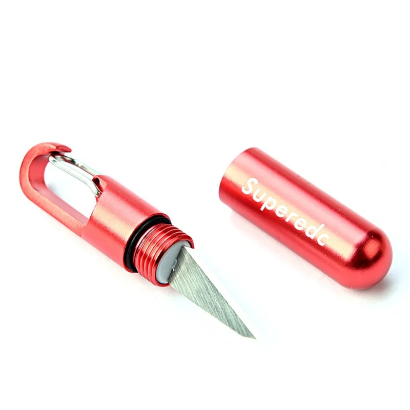 Portable Cutting Tool Stainless Steel Multi-Function EDC Mini Capsule Knife Tool - £11.57 GBP+