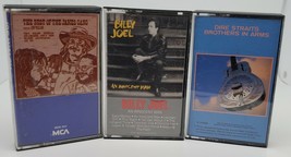 Lot Of (3) Classic 70&#39;S/80&#39;S Rock Cassette Tapes: Billy Joel, Joe Walsh, Dire St - £9.40 GBP