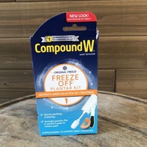 Compound W Freeze Off Plantar Wart Remover Kit, 8 Applications/Box EXP 12/24 - £8.28 GBP