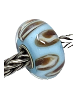 Authentic Trollbeads Aquarium Pastel Bead Charm, 61312, Retired, New - $23.74