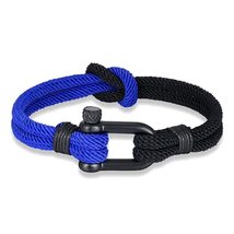 Stylish Paracord Bracelet Men Women Chelsea London Football Club colours 19cm Me - £17.04 GBP