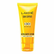 Lakme Sun Expert Spf 30 Pa++ Ultra Matte Lotion 100 ml - £16.55 GBP