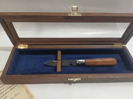 Schatulle Aussteller IN Holz für Messer Wood Display Case For Knives - £41.92 GBP