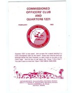 Charleston Naval Station Commissioned Officers Club Quarters 1221 Bullet... - £15.47 GBP