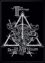 Harry Potter The Deathly Hallows Logo 3 Brothers Details Refrigerator Magnet NEW - $4.99