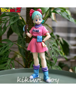 26cm Dragon Ball Z Anime Figure Gk Bulma Glitter &amp; Glamours Action Figur... - $35.59